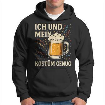 Ich Und Mein Bier Kostüm Genug Karnevalkostüm Party Fasching Kapuzenpullover - Geschenkecke