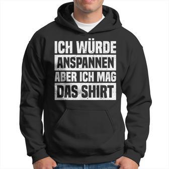 Ich Würde Anspannen Kraftsport Gym Lustiges Bodybuilding Kapuzenpullover - Geschenkecke