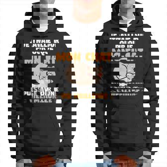 Idée Cadeau Employé Pour Amoureux Des Chats Sweat à capuche - Cadeauxyz