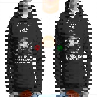 Igel Ruft An Lustiges Igel Kinder Kapuzenpullover - Seseable