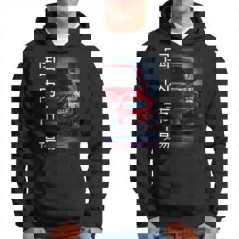 Jdm Legend Drift Racing Tuned Red Car Japón Mercado Nacional Manga Larga Sudadera - Regaloses