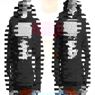 Je Ne Peux Pas T'entendre J'écoute De La K-Pop Hangul Coréen Sweat à capuche - Cadeauxyz