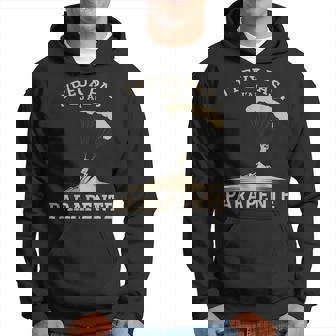 Je Peux Pas J'ai Parapente Parachutiste Parachutiste Parapente Sweat à capuche - Cadeauxyz