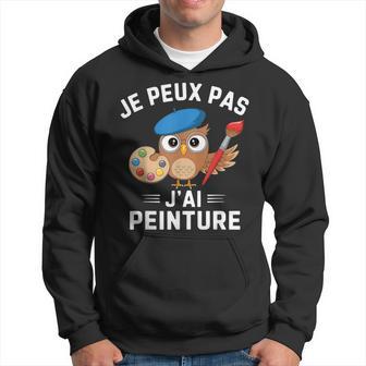 Je Peux Pas J'ai Peinture Chouette Palette Sweat à capuche - Cadeauxyz