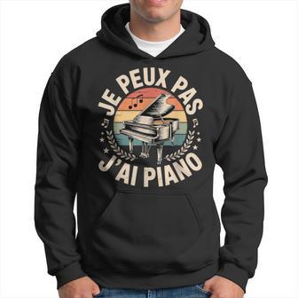 Je Peux Pas J'ai Piano Amour Mélodie Notes Sweat à capuche - Cadeauxyz