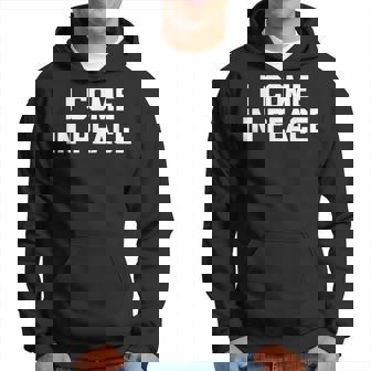 Jeiens En Paix Jeuis La Paix Drôle De Dicton Correspondant Couple Sweat à capuche - Cadeauxyz