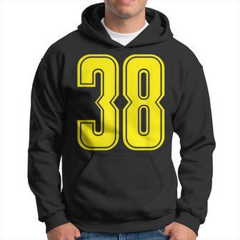 Jersey 38 Amarillo Deportivo Team Jersey Número 38 Sudadera - Regaloses