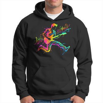 Joueur De Guitare Guitarist Pour Homme Enfant Et Garçon Sweat à capuche - Cadeauxyz