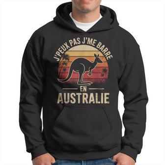 J'peux Pas J'me Barre En Australie Kangourouintageoyage Sweat à capuche - Cadeauxyz