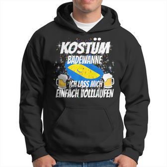 Karneval-Kostüm Ersatz Partner Lustiges Outfit Badewanne Bier Kapuzenpullover - Geschenkecke
