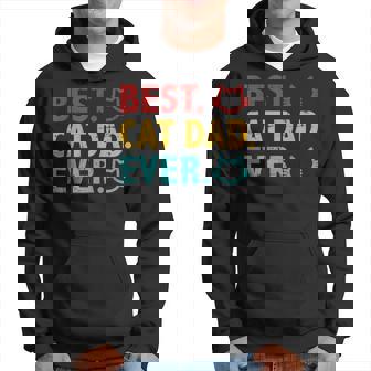 Katze Best Cat Dad Ever Kapuzenpullover - Seseable