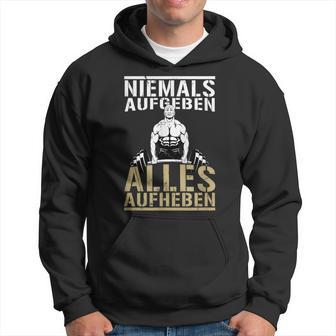 Kraftdreikampf Und Powerlifting Lustiges Kreuzheben Kapuzenpullover - Geschenkecke