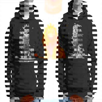 Le Roi Lion Cool Portant Fièrementa Couronne Pour Adultes Et Enfants Sweat à capuche - Cadeauxyz
