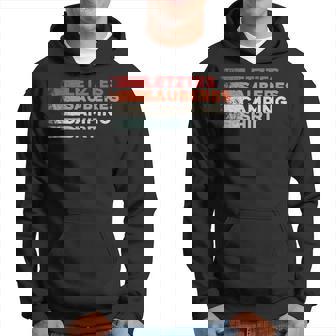 Letztesauberes Camping Urlaub Retro Lustiges Kapuzenpullover - Seseable