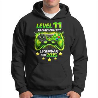 Level 11 Geburtstag Junge Gamer Lustig 2015 11Er Geburtstag Kapuzenpullover - Geschenkecke