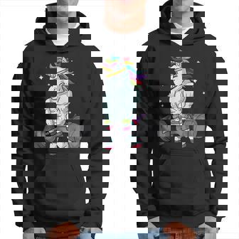 Licorne D'haltérophilie Cadeau Amusant Pouroulevé De Terre Et Gym Sweat à capuche - Cadeauxyz