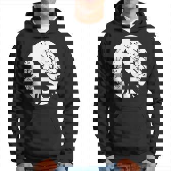 Lobo Animal Luna Flores Animal Animal Lobo Sudadera - Regaloses