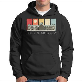 Louvre Museum In Paris Frankreich Tourist Kapuzenpullover - Seseable