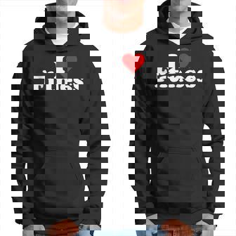 I Love Heart Fitness Ejerciciador De Entrenamiento In Mangas Sudadera - Regaloses