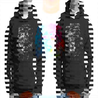 Lunettes Deoleil Lion Ecouteurs Fête Musique Fans De Lions Sweat à capuche - Cadeauxyz