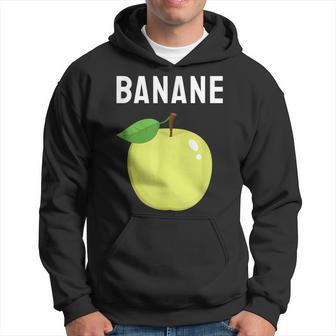 Lustigerpruch Apfel Bananearkasmus Ironie Kapuzenpullover - Geschenkecke
