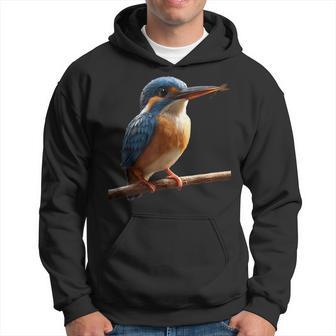 Martin Pescatore Kingfisher Uccello Martin Pescatore Felpa con cappuccio - Novitaregali