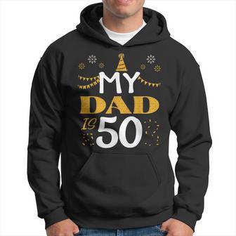 Mi Papá Tiene 50 Años 50 Cumpleaños 1975 50 Años Padre Papá Sudadera - Regaloses