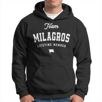 Miembroitalicio Del Equipo Milagros Nombre Divertido Milagros Sudadera - Regaloses