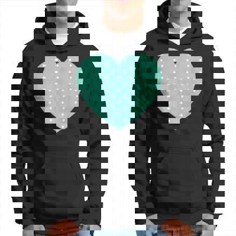 Motif À Poisert Pastel Blanc Mignon Et Minimaliste Sweat à capuche - Cadeauxyz