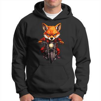 Moto Renards Sweat à capuche - Cadeauxyz