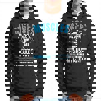 Muscles En Cours Muscu Humour Homme Musculationport Drôle Sweat à capuche - Cadeauxyz