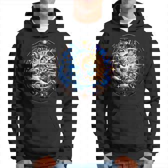 Mystiqueoleil Et Lune Céleste Yin Yang Mystique Esthétique Sweat à capuche - Cadeauxyz