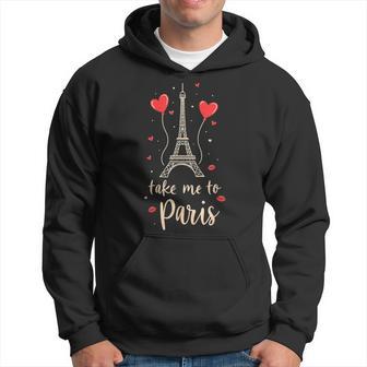 Nimm Mich Mit Nach Paris Liebe Zur Reise Kapuzenpullover - Geschenkecke