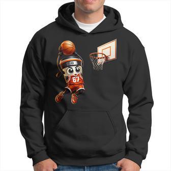 Niños Niños Brainrot Meme Jugador De Baloncesto Ai Generado Divertido Sudadera - Regaloses