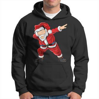 Noël Dabbing Père Noël Gars Noël Père Noël Sweat à capuche - Cadeauxyz