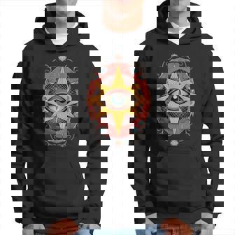 Ojo Místico Espiritual Estrella Arteintage Esotérico Sudadera - Regaloses