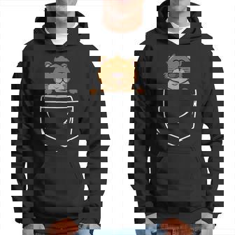 Ours En Poche Animal Pour Les Amateurs D'ours Sweat à capuche - Cadeauxyz