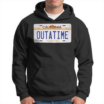 Outatime Classiccifi Retro Future California Placa De Matrícula Sudadera - Regaloses