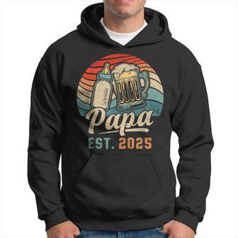 Papa Est 2025 Ersteratertag Frischgebackenerater Kapuzenpullover - Geschenkecke