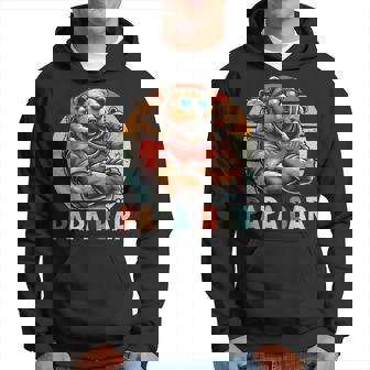 Papá Oso Papá Bear Día Del Padre Hijo Hija 2 Niños Retro Sudadera - Regaloses