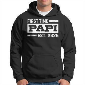Papi For Grandpa First Time Est 2025 Felpa con cappuccio - Novitaregali