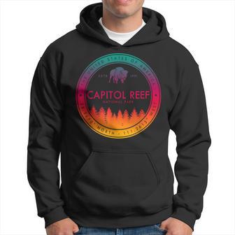 Parco Nazionale Capitol Reefouvenir Emblema Utah Felpa con cappuccio - Novitaregali