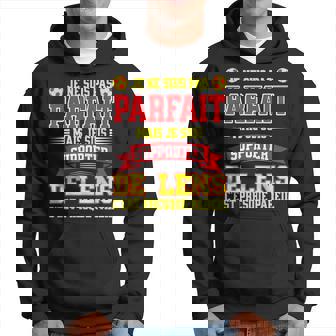 Pas Parfaitupporter Foot Humour Lens Football Lensois Sweat à capuche - Cadeauxyz