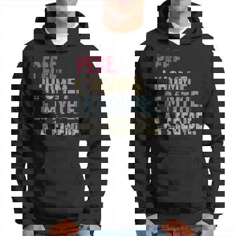 Père L'homme Le Mythe La Le'gende La Fête Des Pères Sweat à capuche - Cadeauxyz