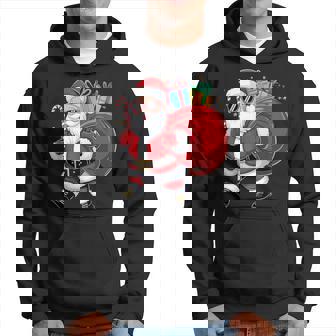 Père Noël Festif Avec Une Ambiance Cool Pour Noël Et Le Nouvel An Sweat à capuche - Cadeauxyz
