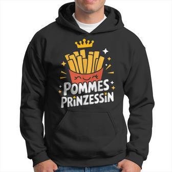 Pommes Prinzessin Fast Food Pommes Frites Essen Kapuzenpullover - Geschenkecke
