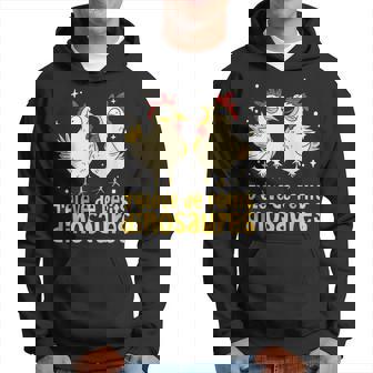 Poule Jardin Humour Poules Fermier Sweat à capuche - Cadeauxyz