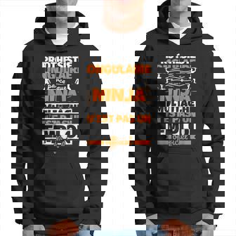 Prothésiste Ongulaire Drôle Cadeaux Ninja Humor Sweat à capuche - Cadeauxyz