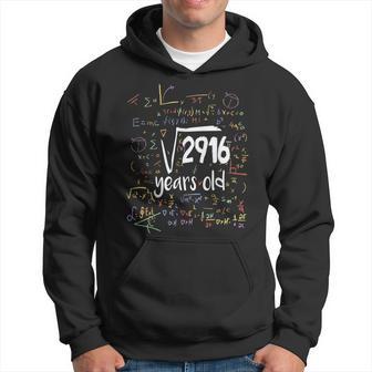 Raíz Cuadrada De 2916 Nerd 54 Años 54 Cumpleaños Matemáticas Sudadera - Regaloses
