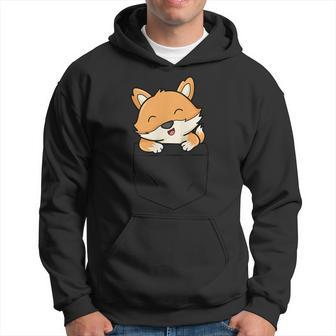 Renard De Poche Amusant Sweat à capuche - Cadeauxyz